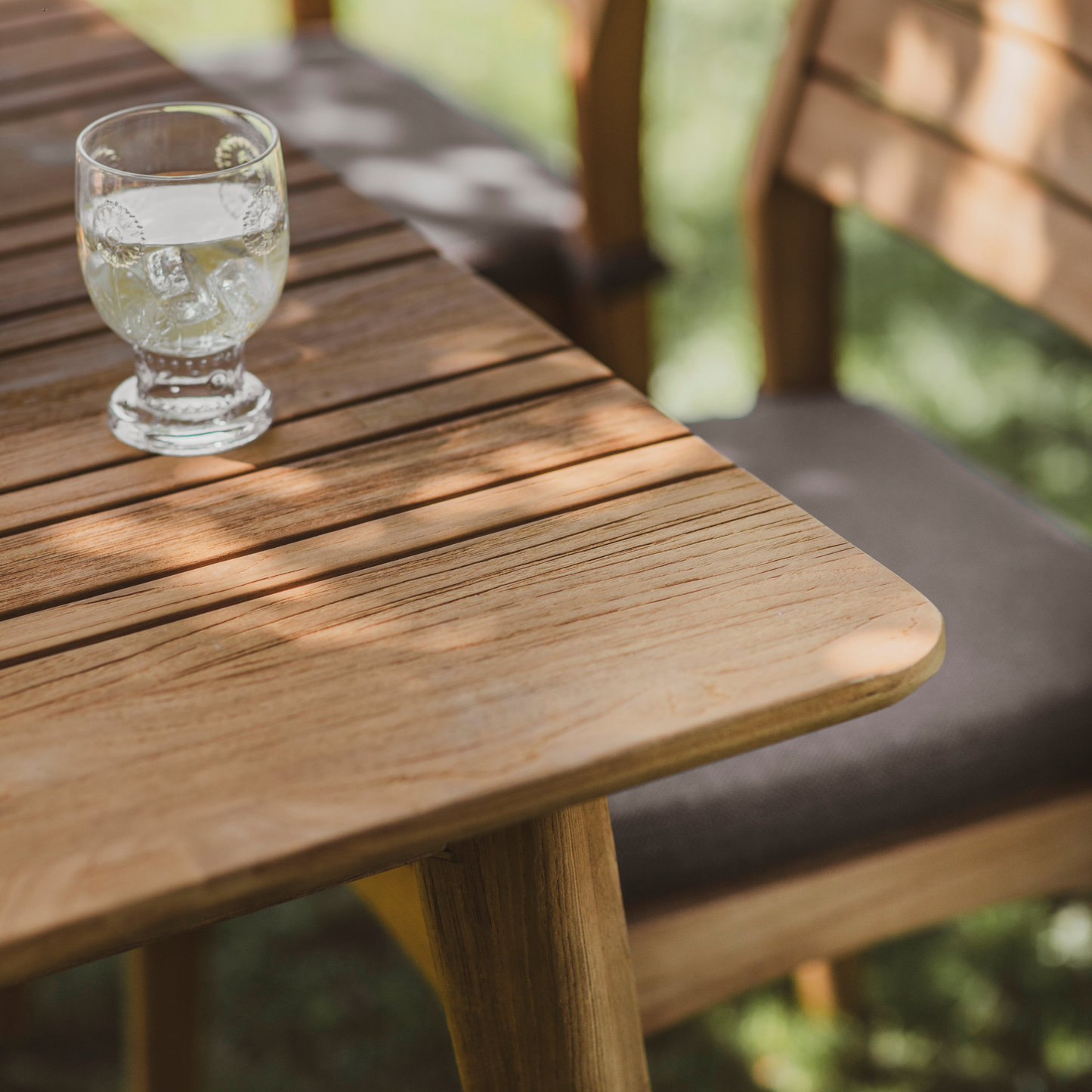 Bibury Reclaimed Teak Extending Garden Dining Table