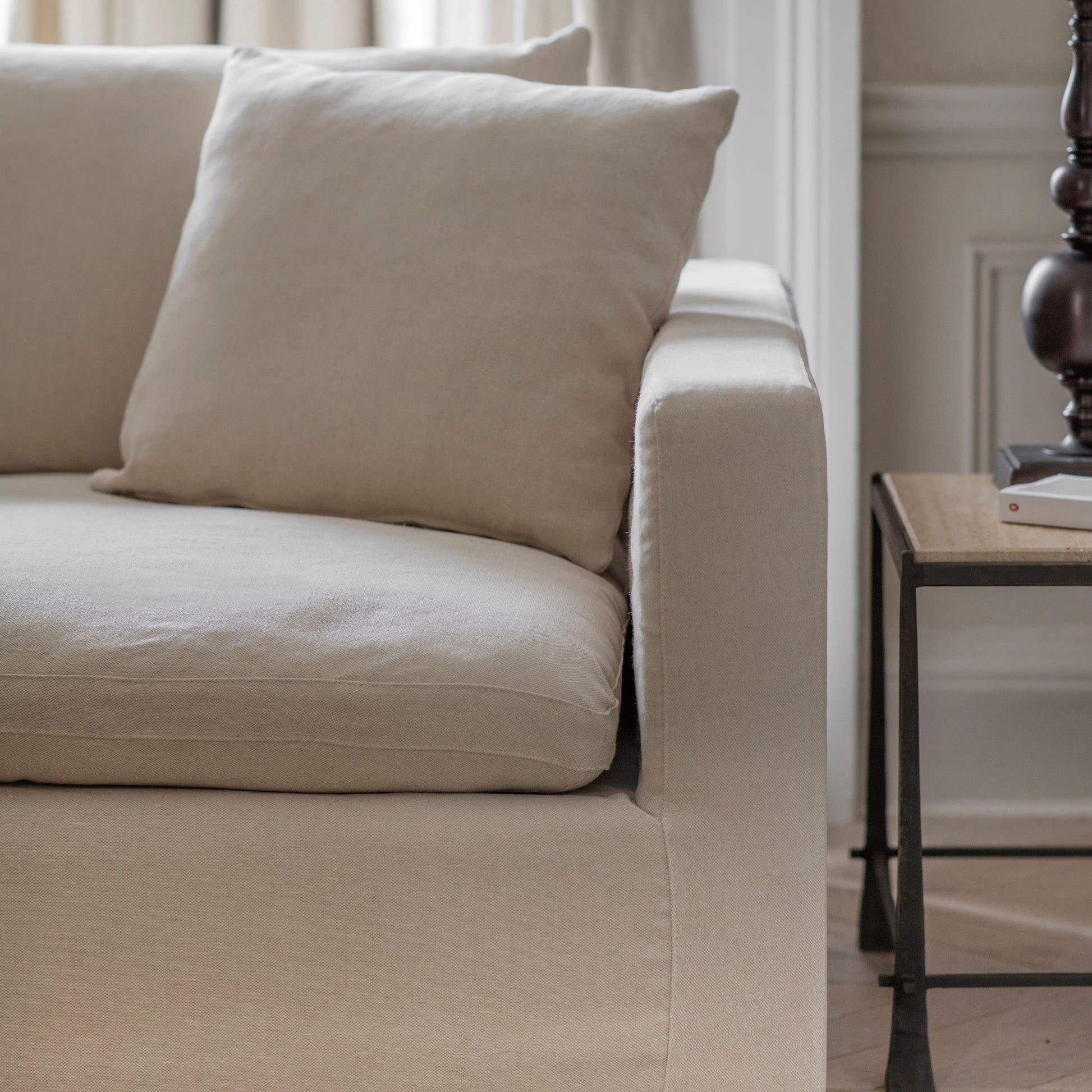 Aldbury 4-Seater Oatmeal Sofa
