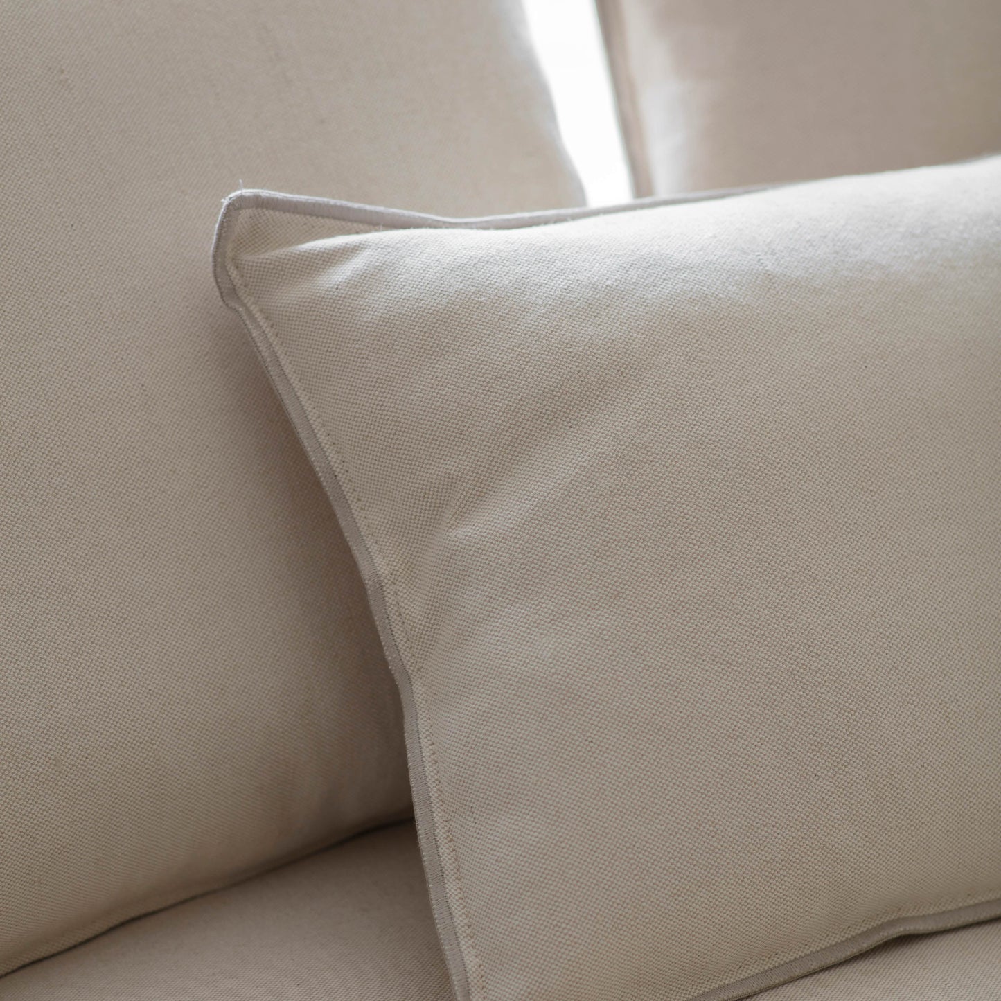 Aldbury Oatmeal Scatter Back Chaise Sofa