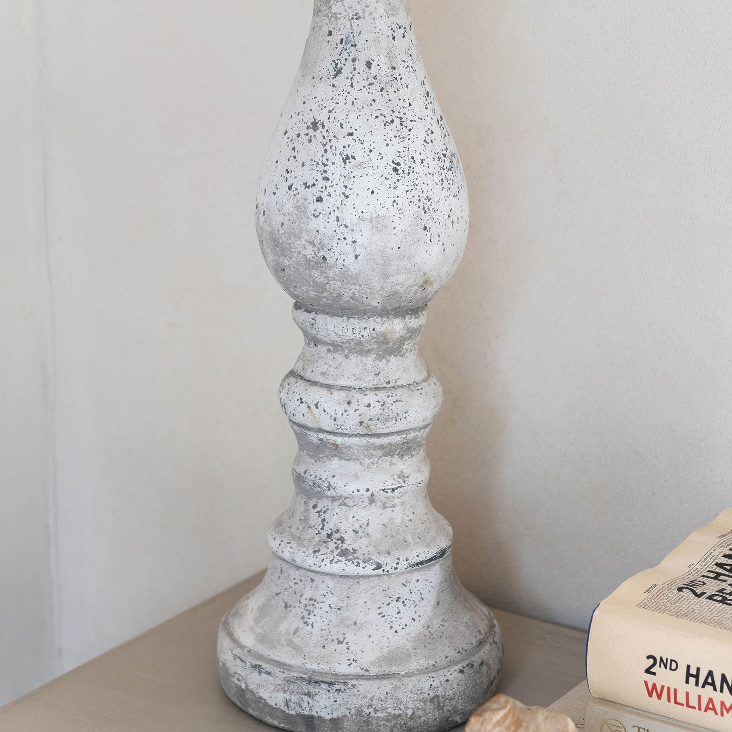 Birkdale Pillar Stone Candlestick
