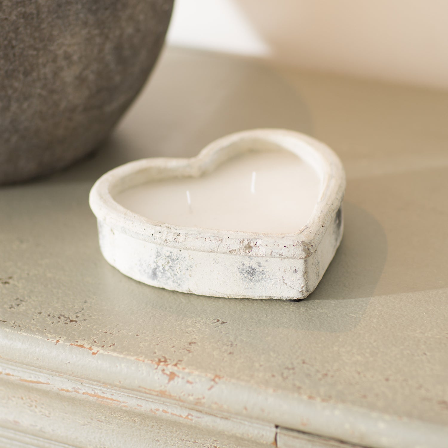 Birkdale Small Heart Candle