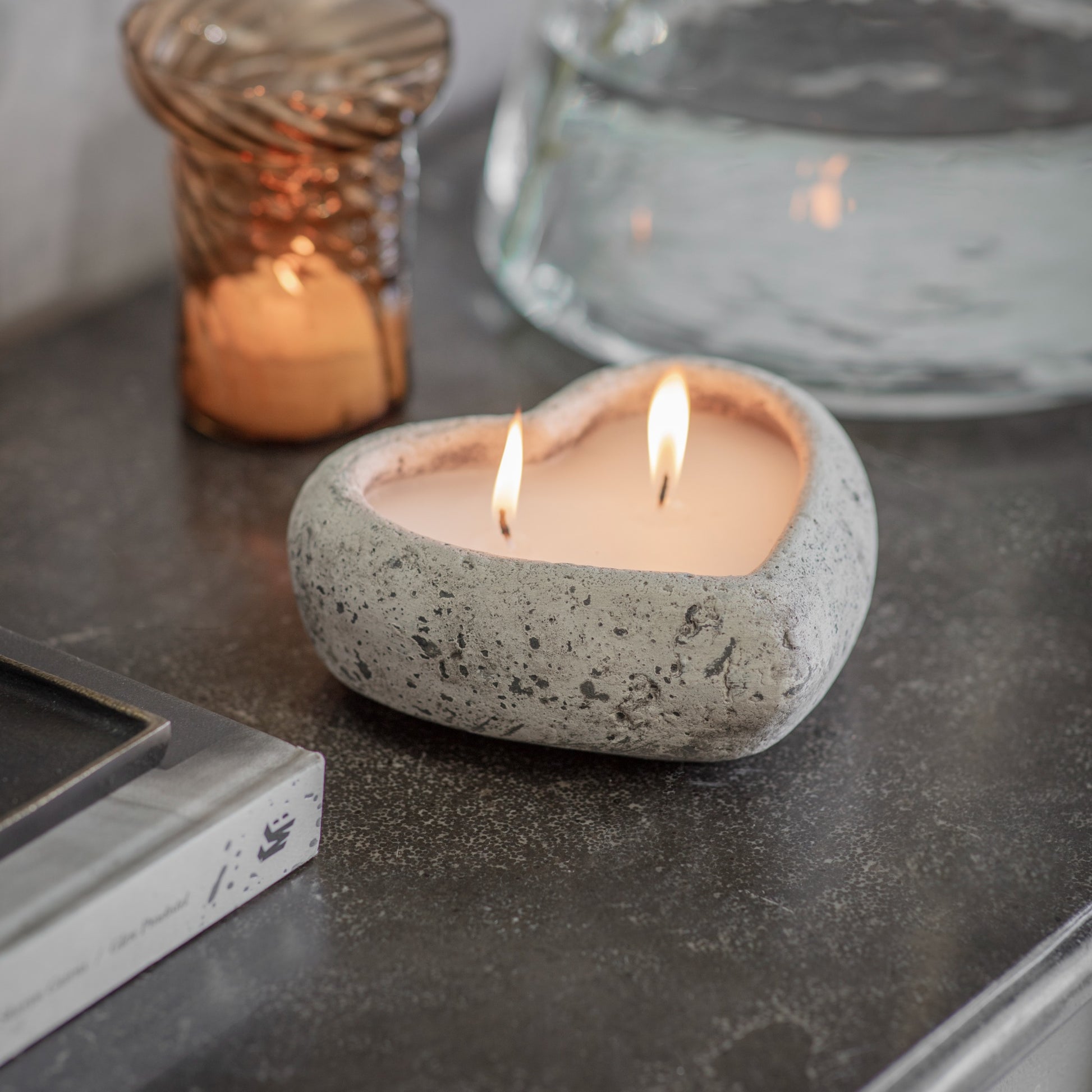 Birkdale Heart Candle