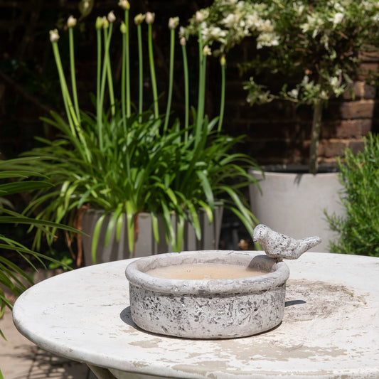 Birkdale Round Candle with Bird