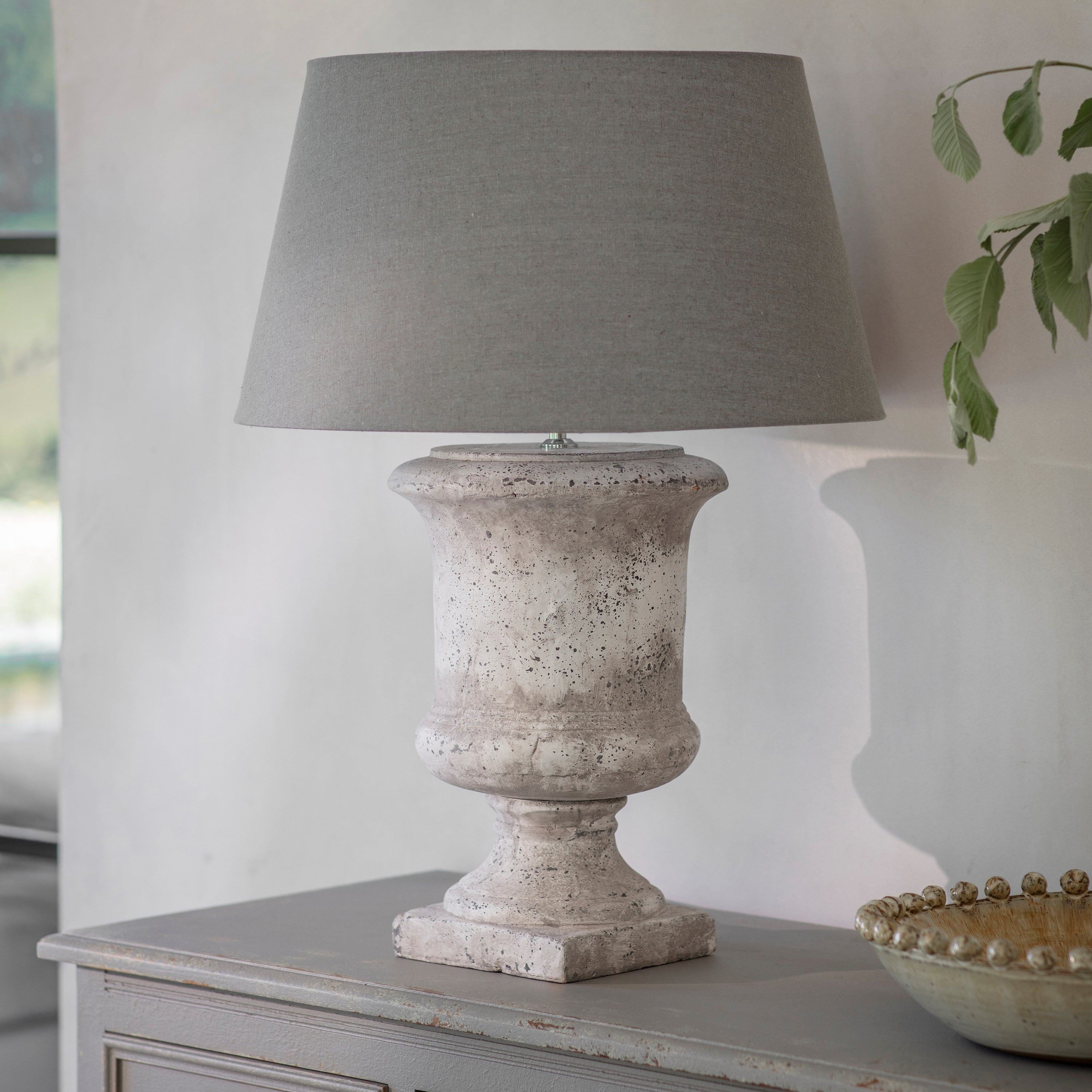 Birkdale Stone Urn Table Lamp
