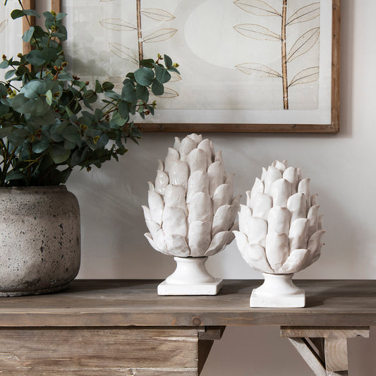 Stanford Glazed Stone Artichoke