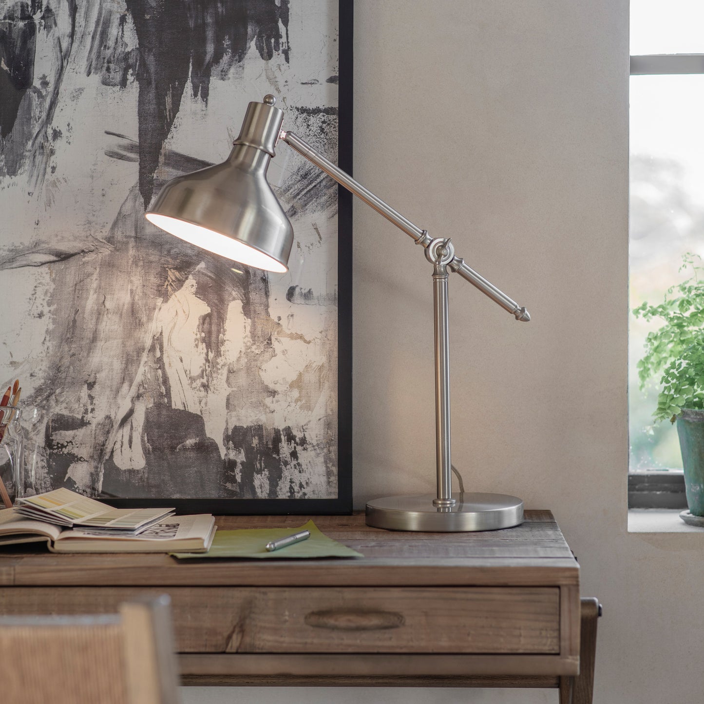 Derby Steel Desk Lamp