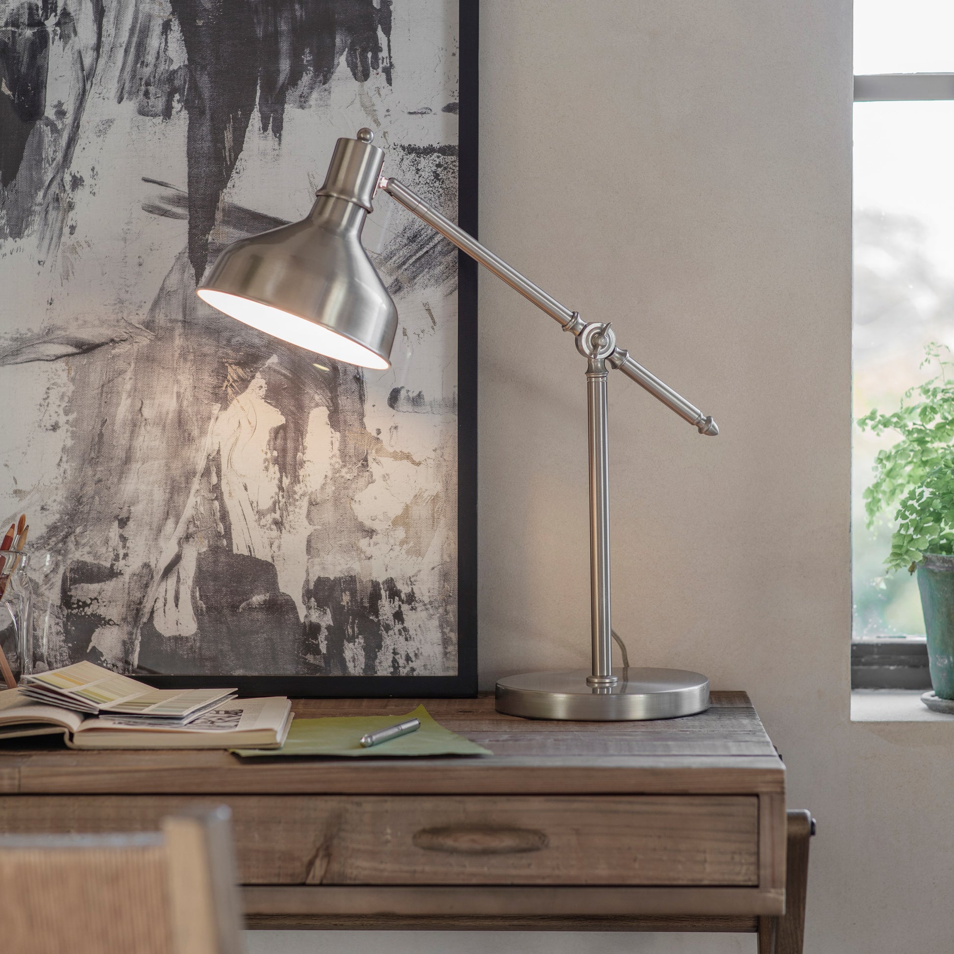Derby Steel Desk Lamp