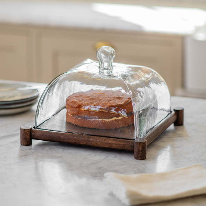 Abbott Glass Dome Serving Board