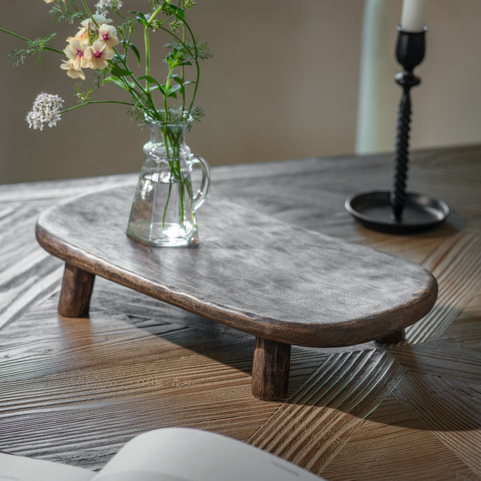 Abbott Wooden Serving Stand