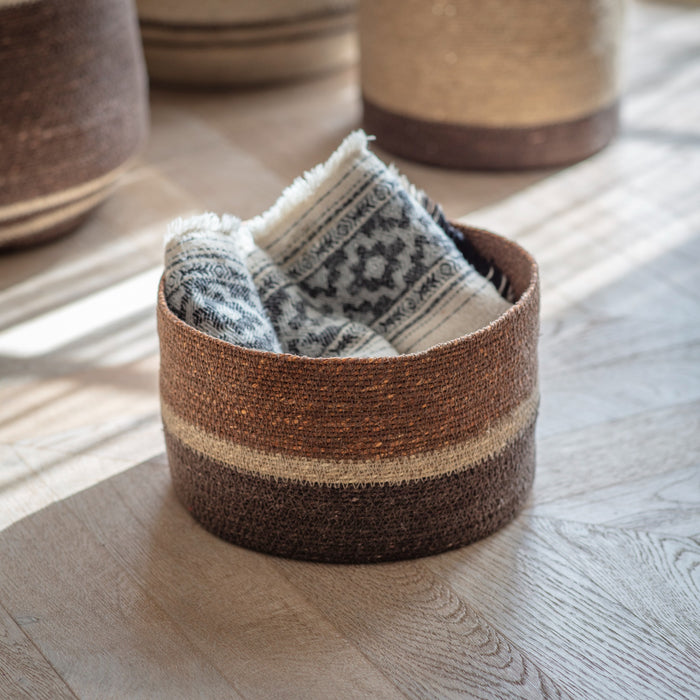 Whitfield Bold Stripe Basket