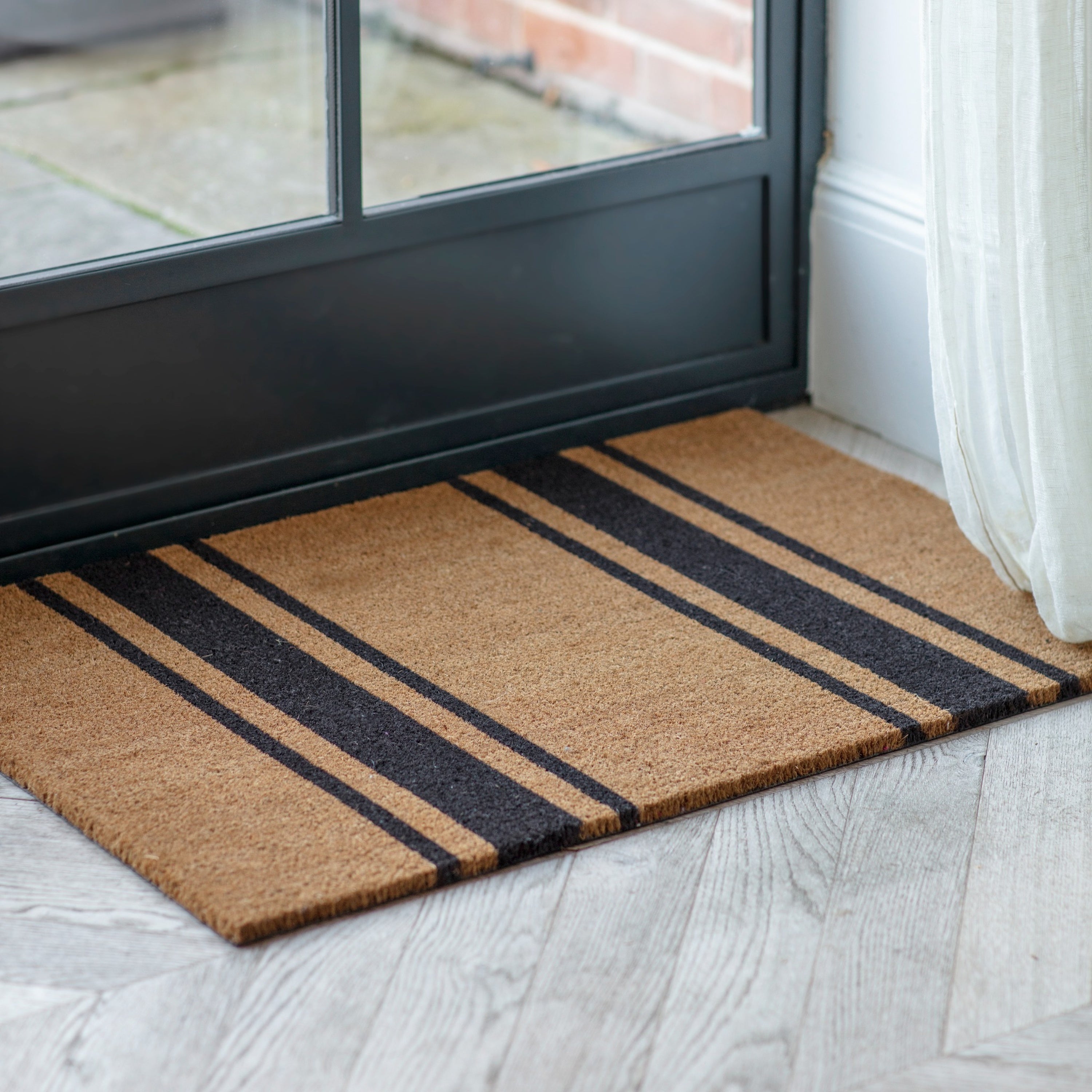 Elstone Large Banded Line Doormat