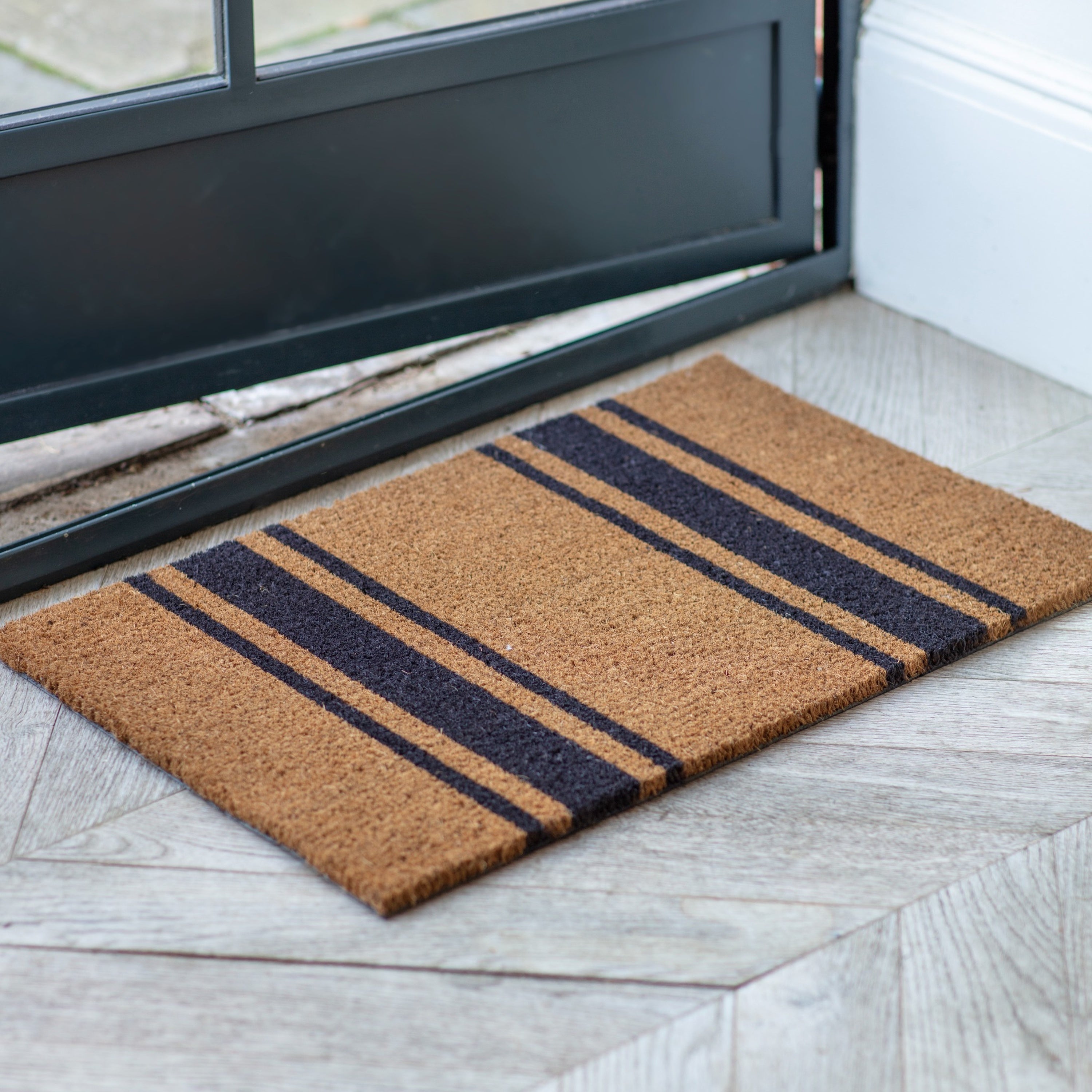 Elstone Small Banded Line Doormat