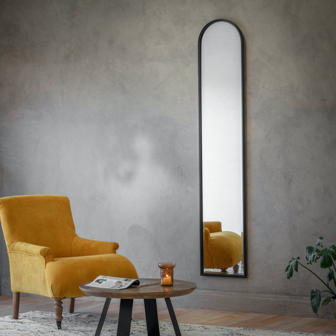 Evershot Full Length Bevelled Edge Mirror