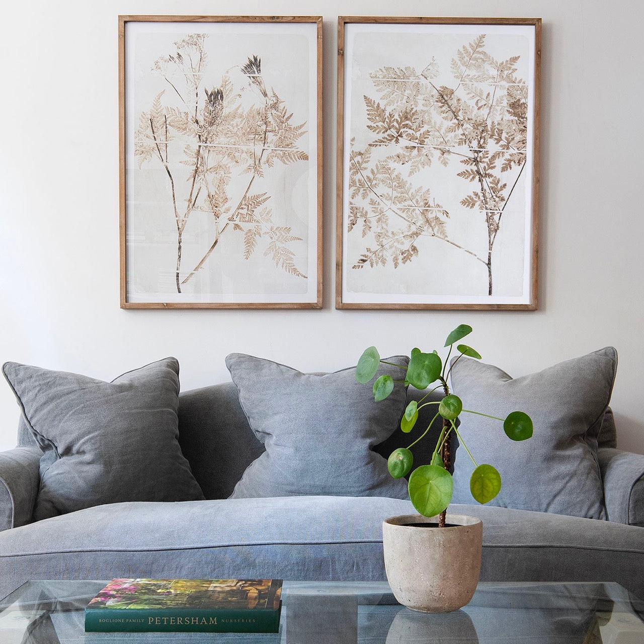 Ormington Set of 2 Fern Framed Prints