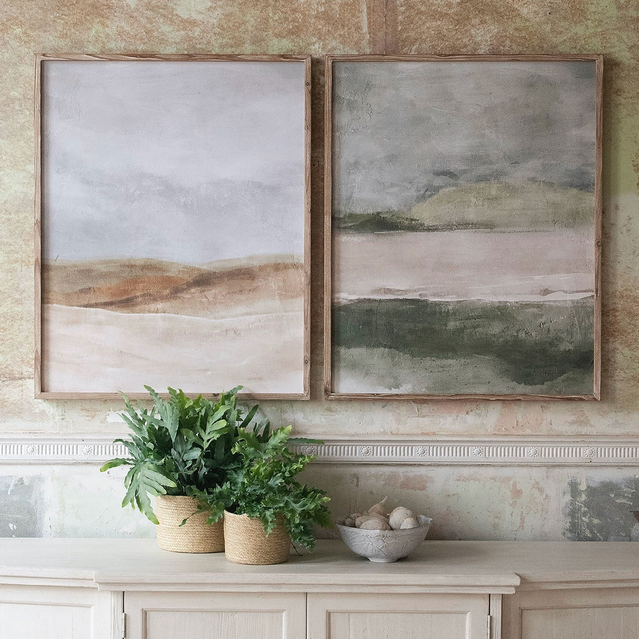 Hambledon Set 2 Ocean Framed Prints