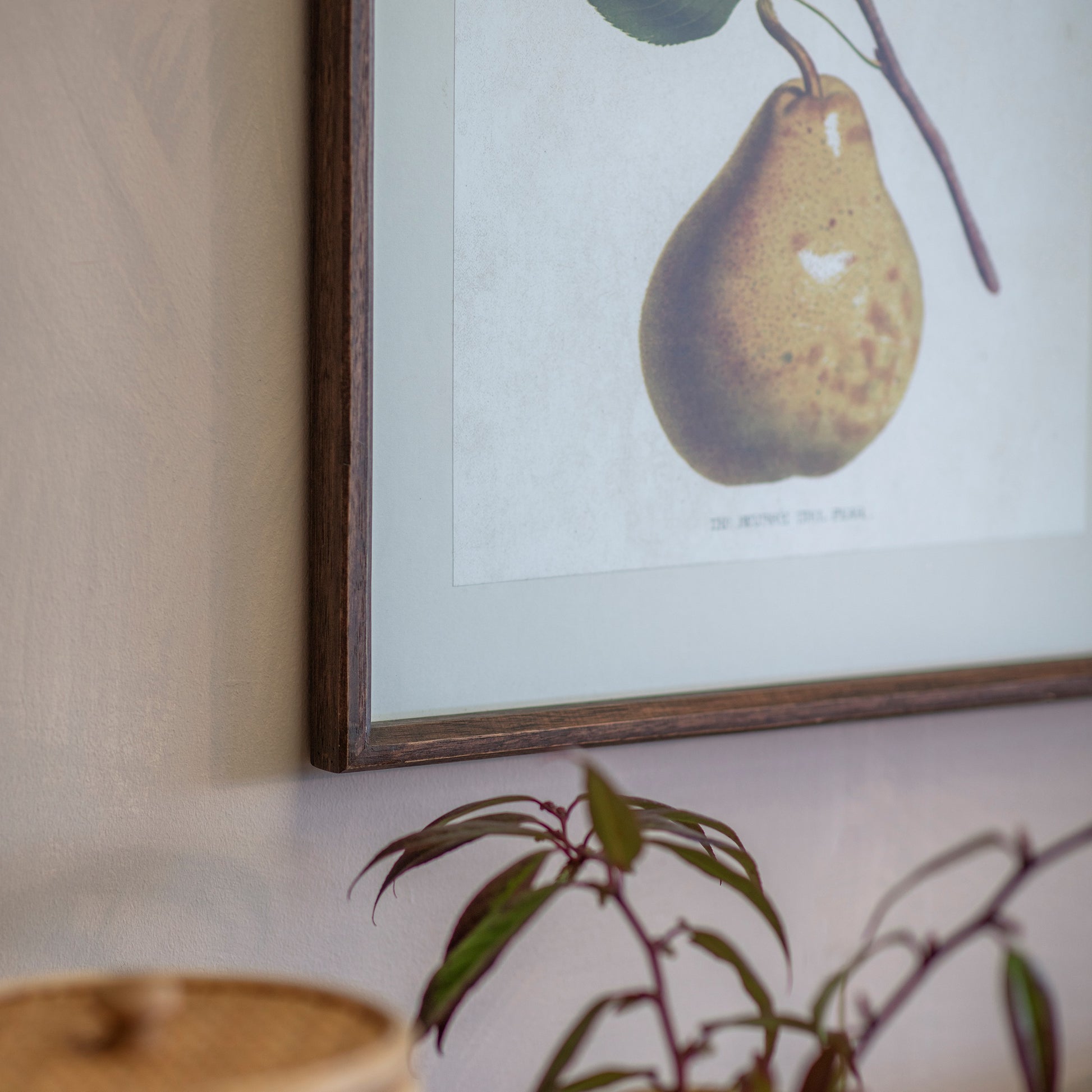 Brookby Set of 4 Pear Wall Art