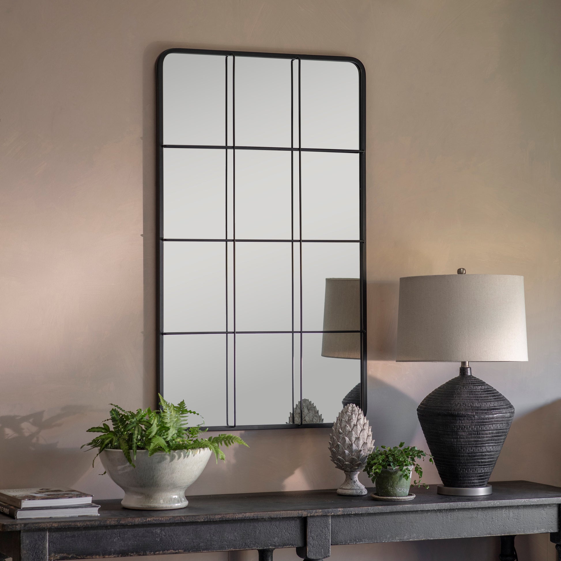 Budworth Indoor/Outdoor Window Mirror
