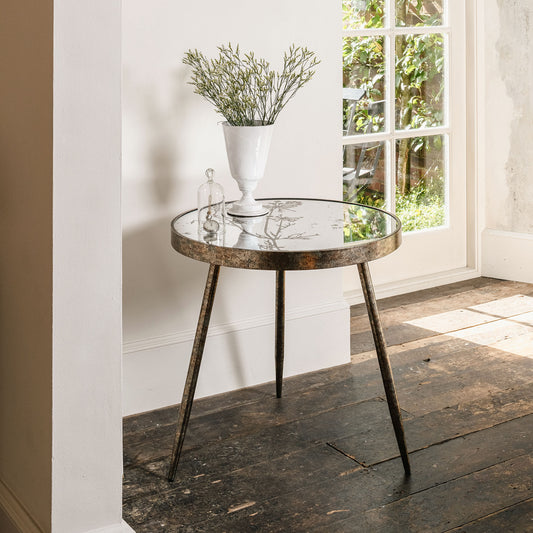 Waltham Tray Table with Cow Parsley Pattern