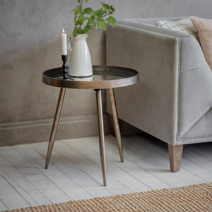 Waltham Mirrored Tomato Tray Table