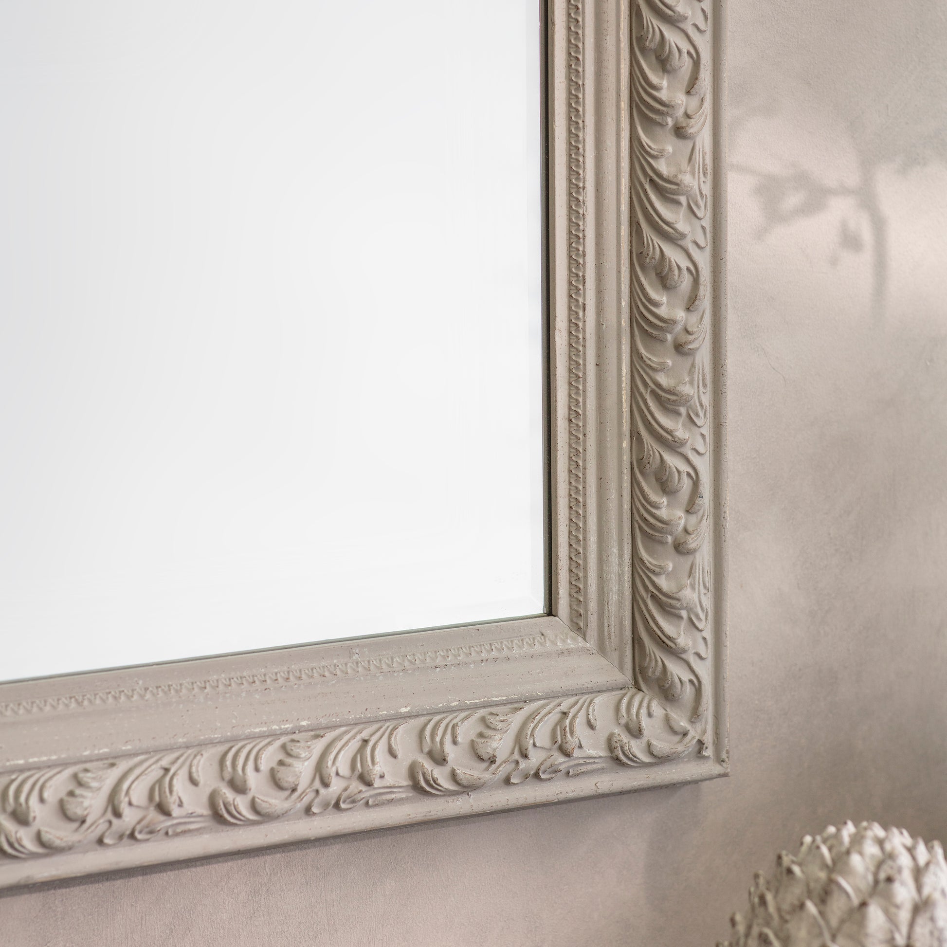 Wilton Grey Bevelled Mirror
