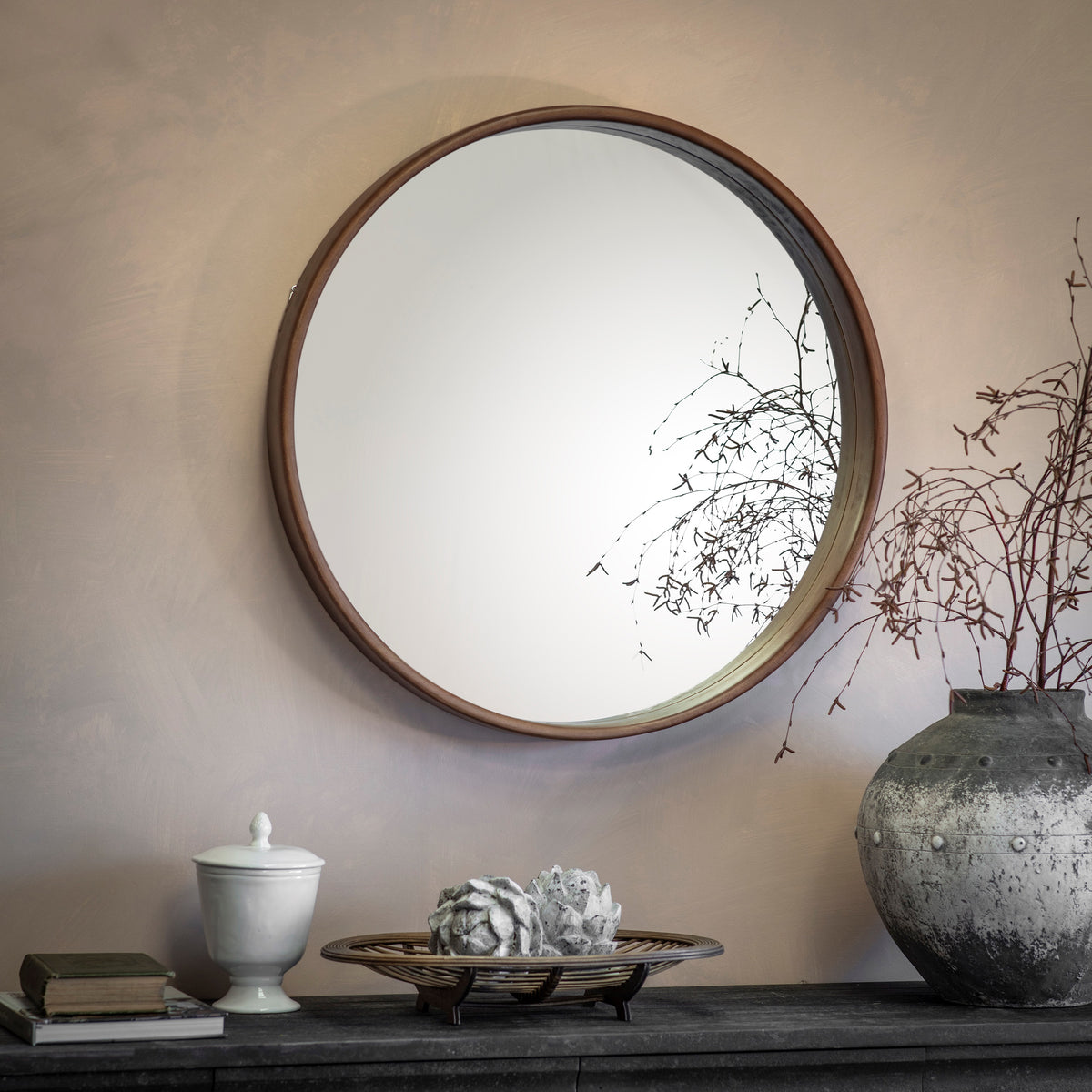 Braunston Small Round Mirror