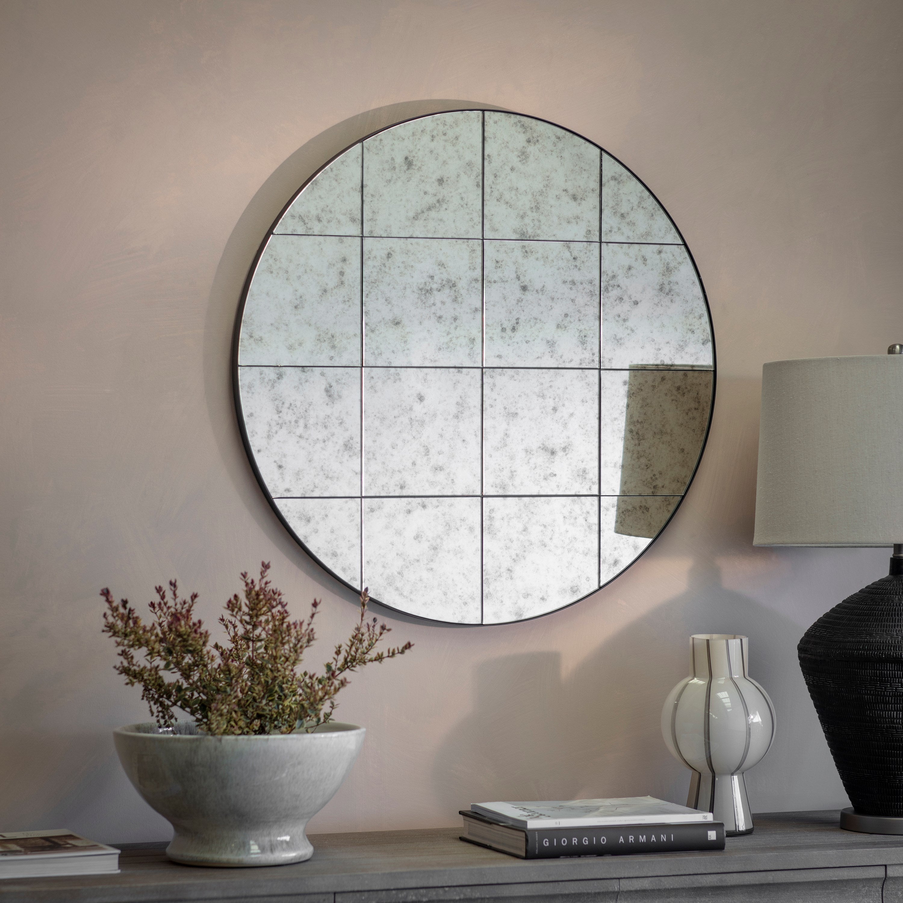 Penshurst Vintage Round Window MirrorREFLECTING GOOD VALUE MIRROR SALE
