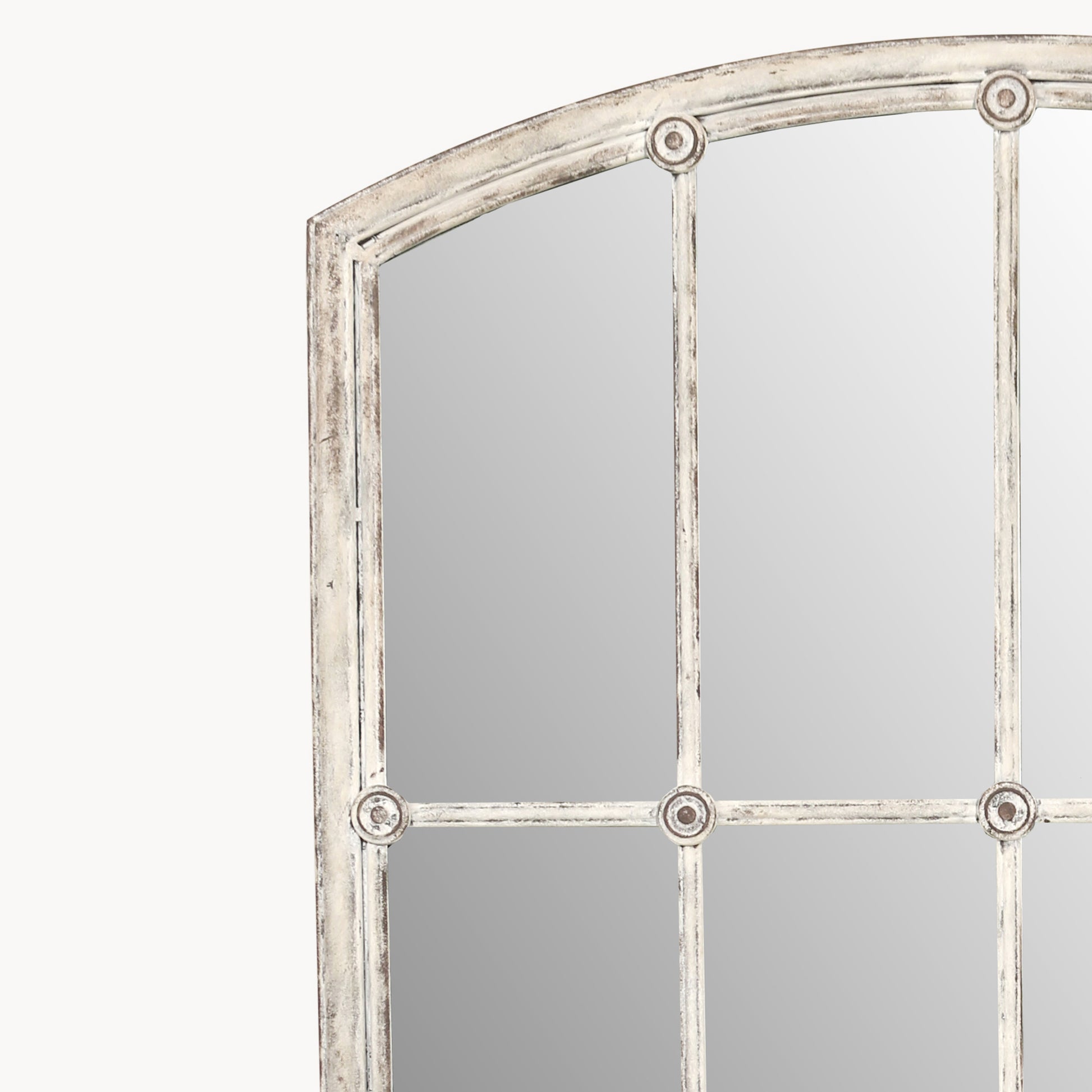 Fairfield Distressed Iron Mirror
