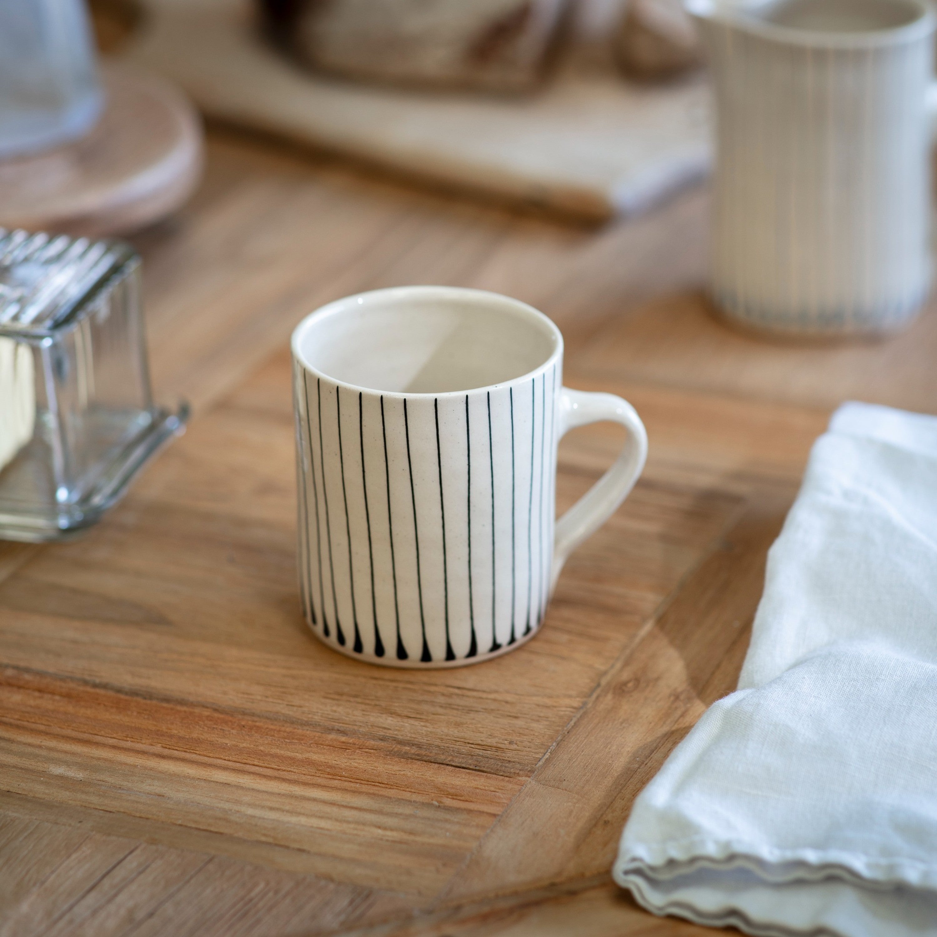 Wonki Ware Studio Line Small Straight Mug Black