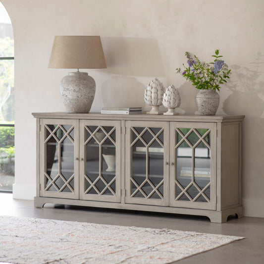 Hambledon 4 Glass Door Sideboard