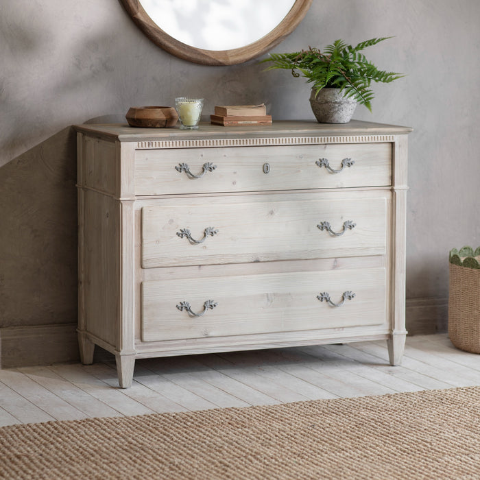 Loumarin Large Chest of 3 Drawers