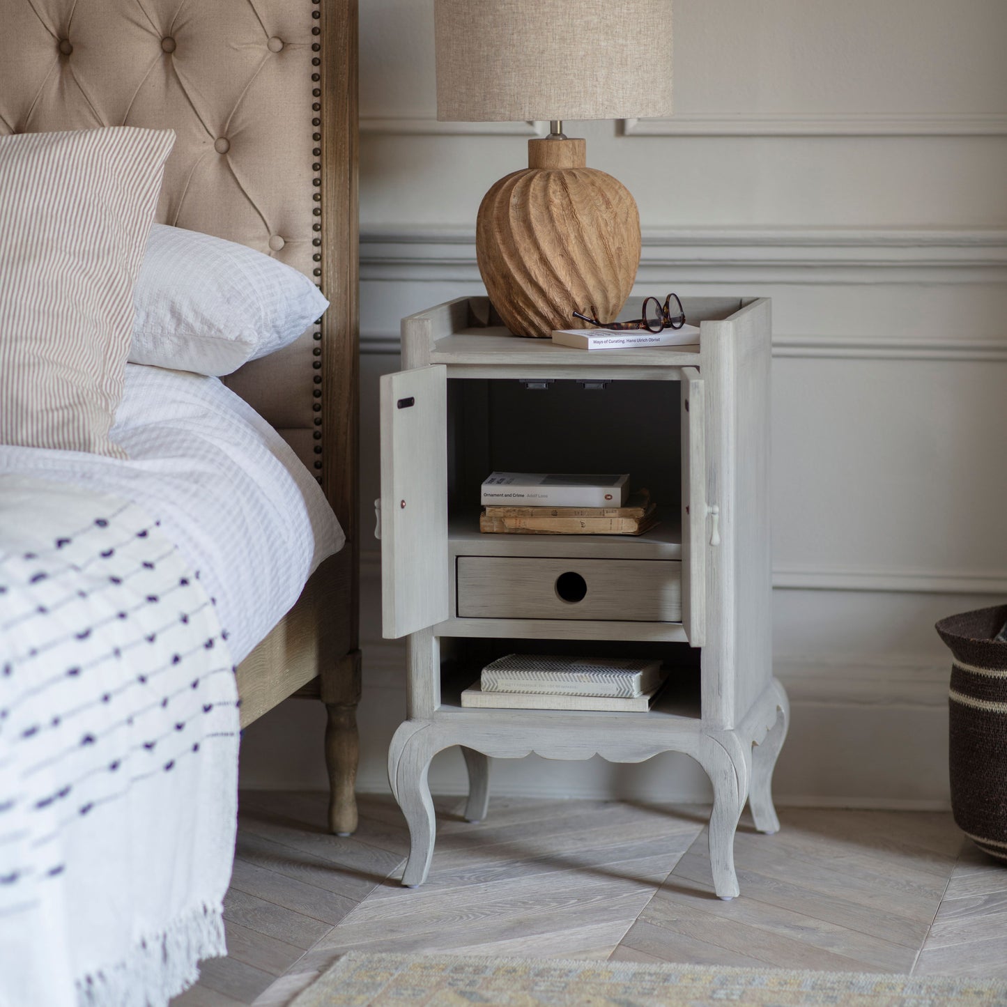 Hambledon Bedside Table with 2 Drawers
