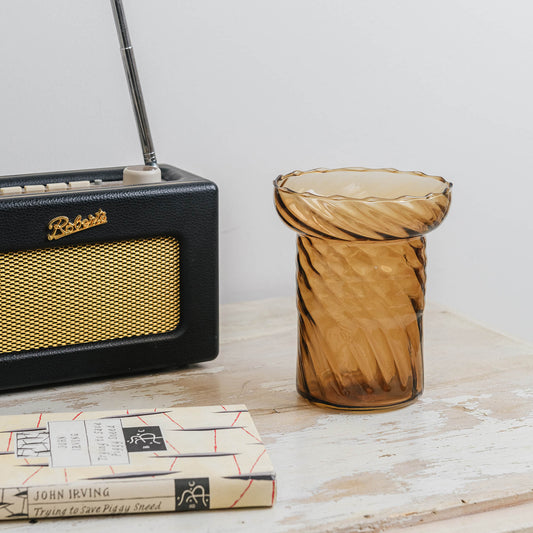Da Gama Ribbed Glass Votive