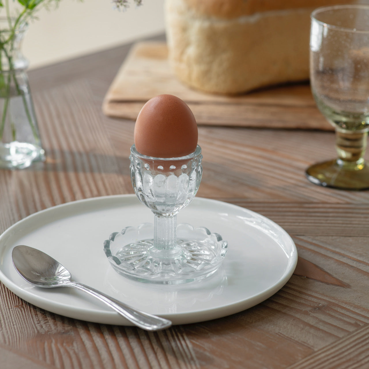 Winchcombe Glass Egg Holder