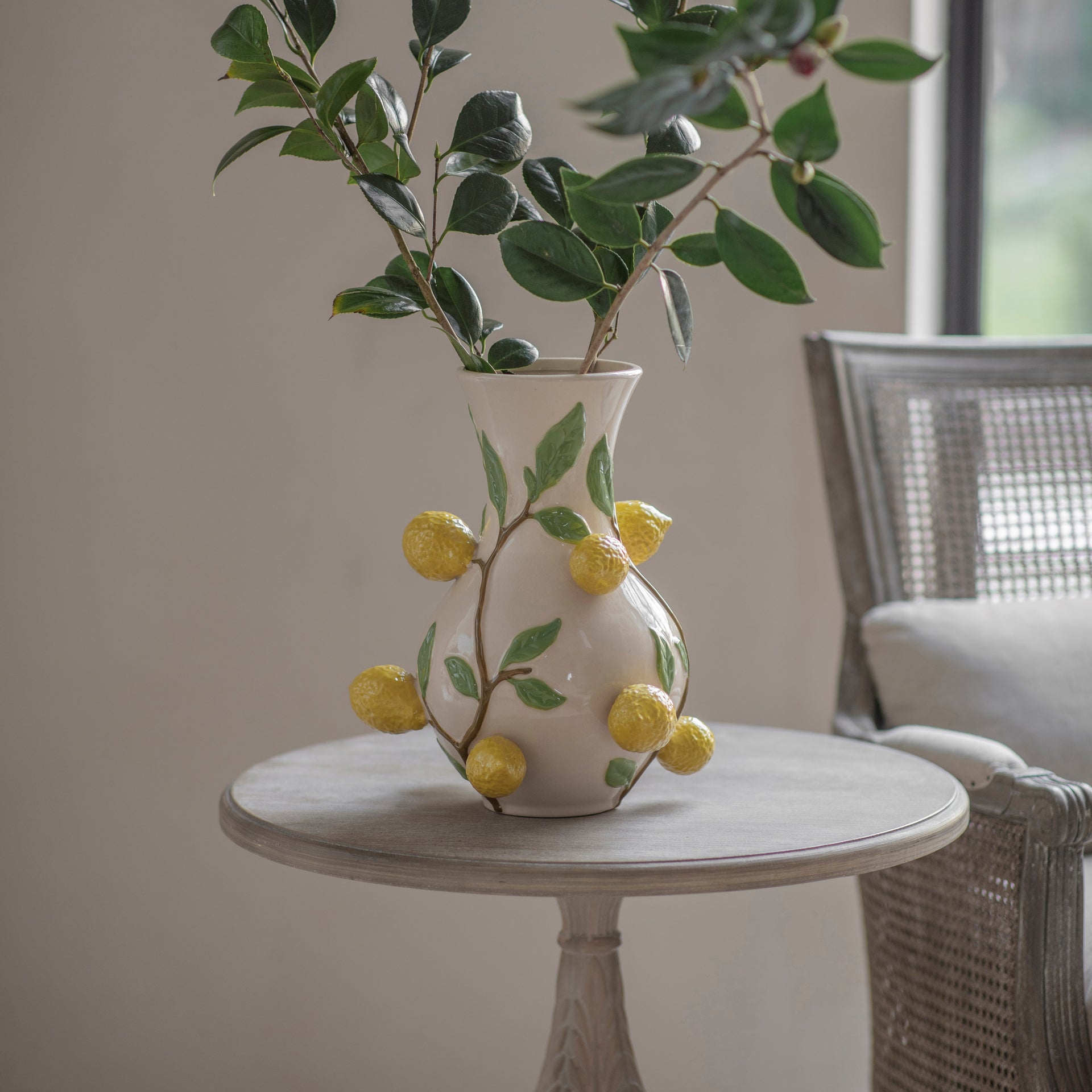 Portloe Lemon Vase