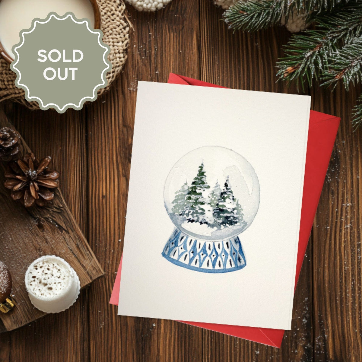 Christmas Card Watercolour Event at One.World 19th November