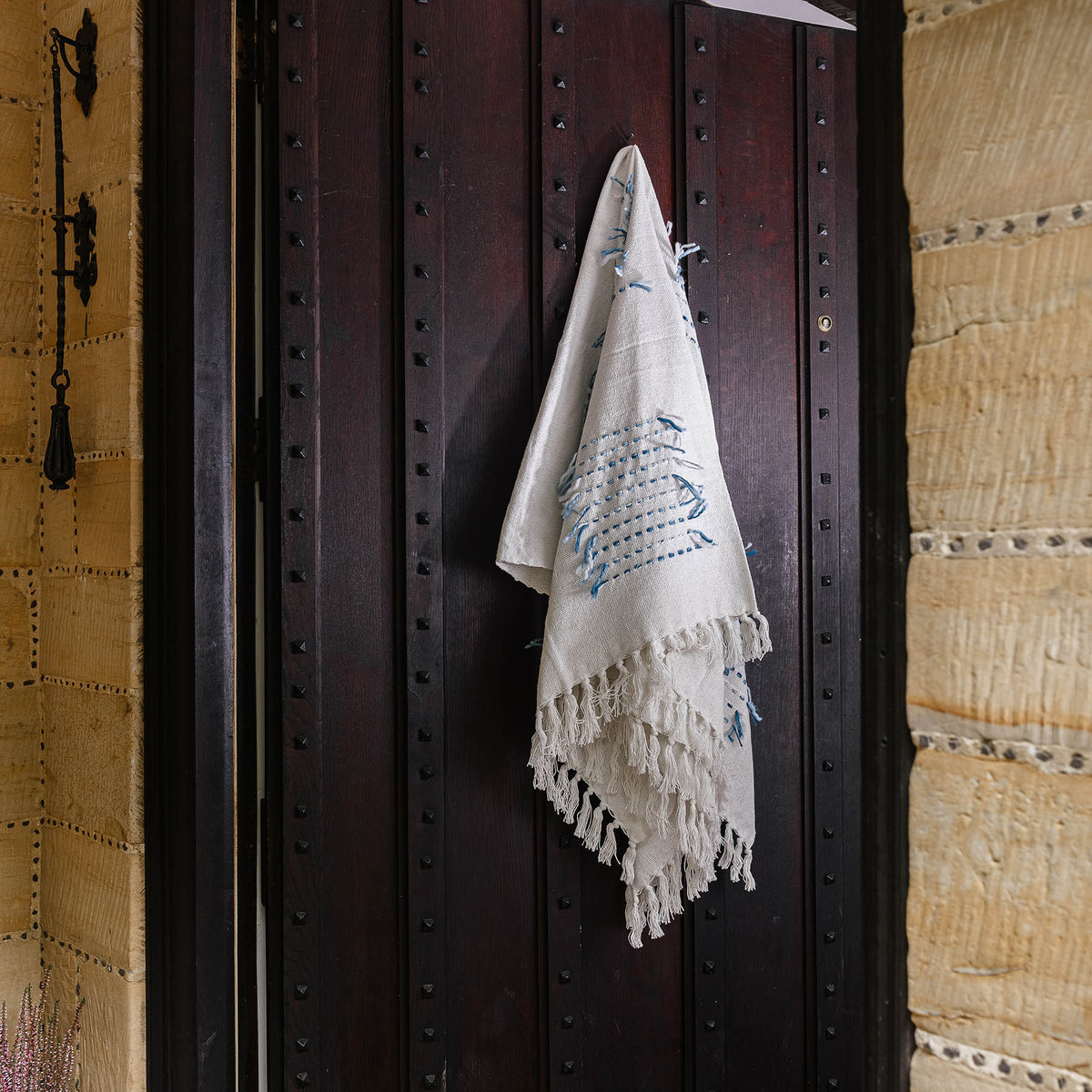 Burton Tasseled Cotton Throw