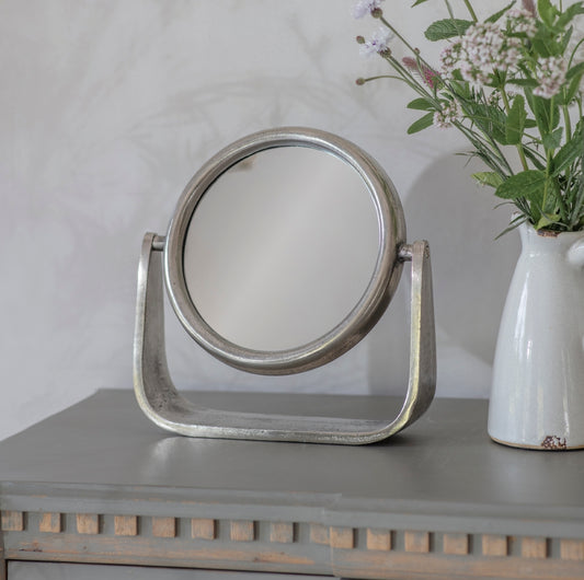 Smithfield Polished Table Mirror