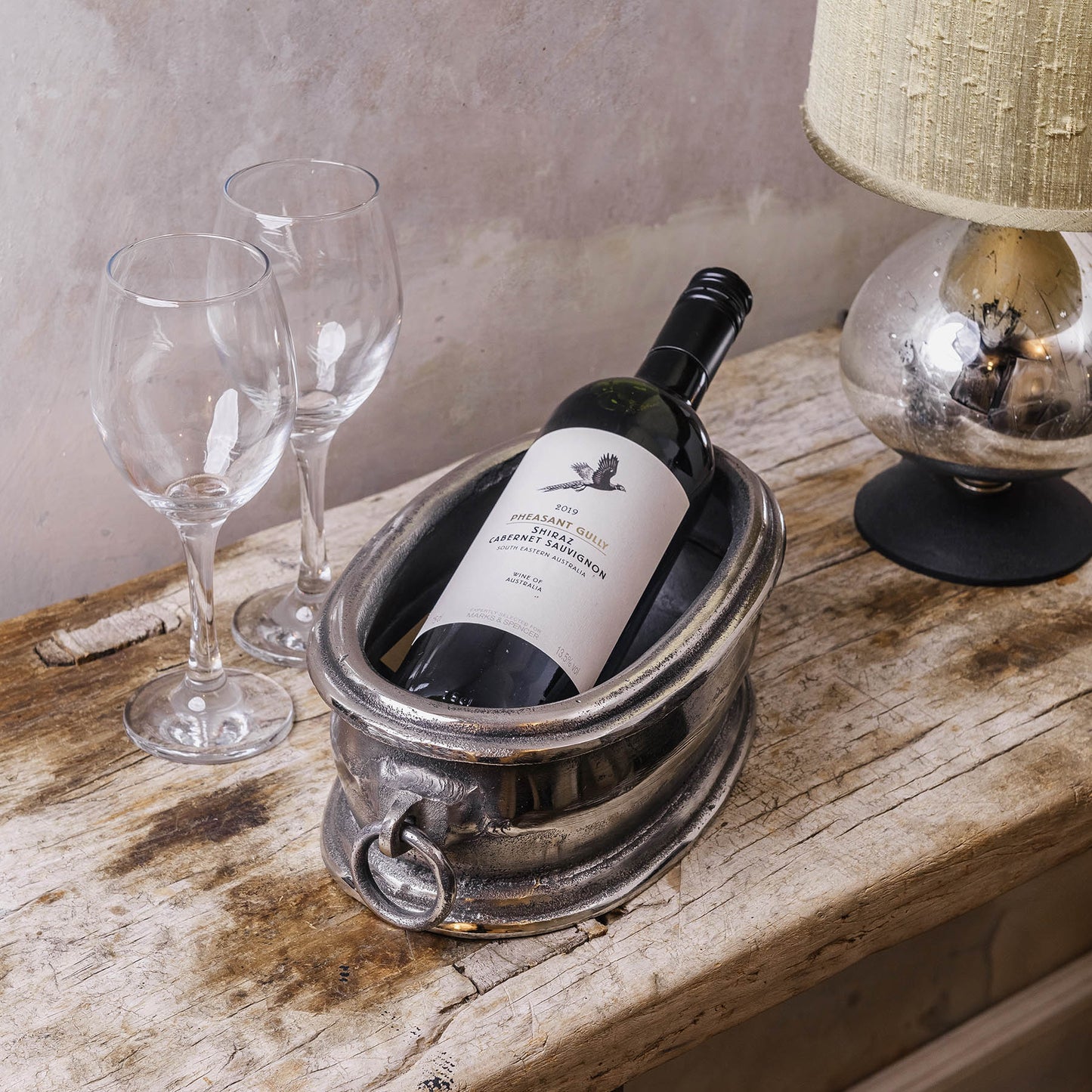 Smithfield Aluminium Oval Wine Cooler