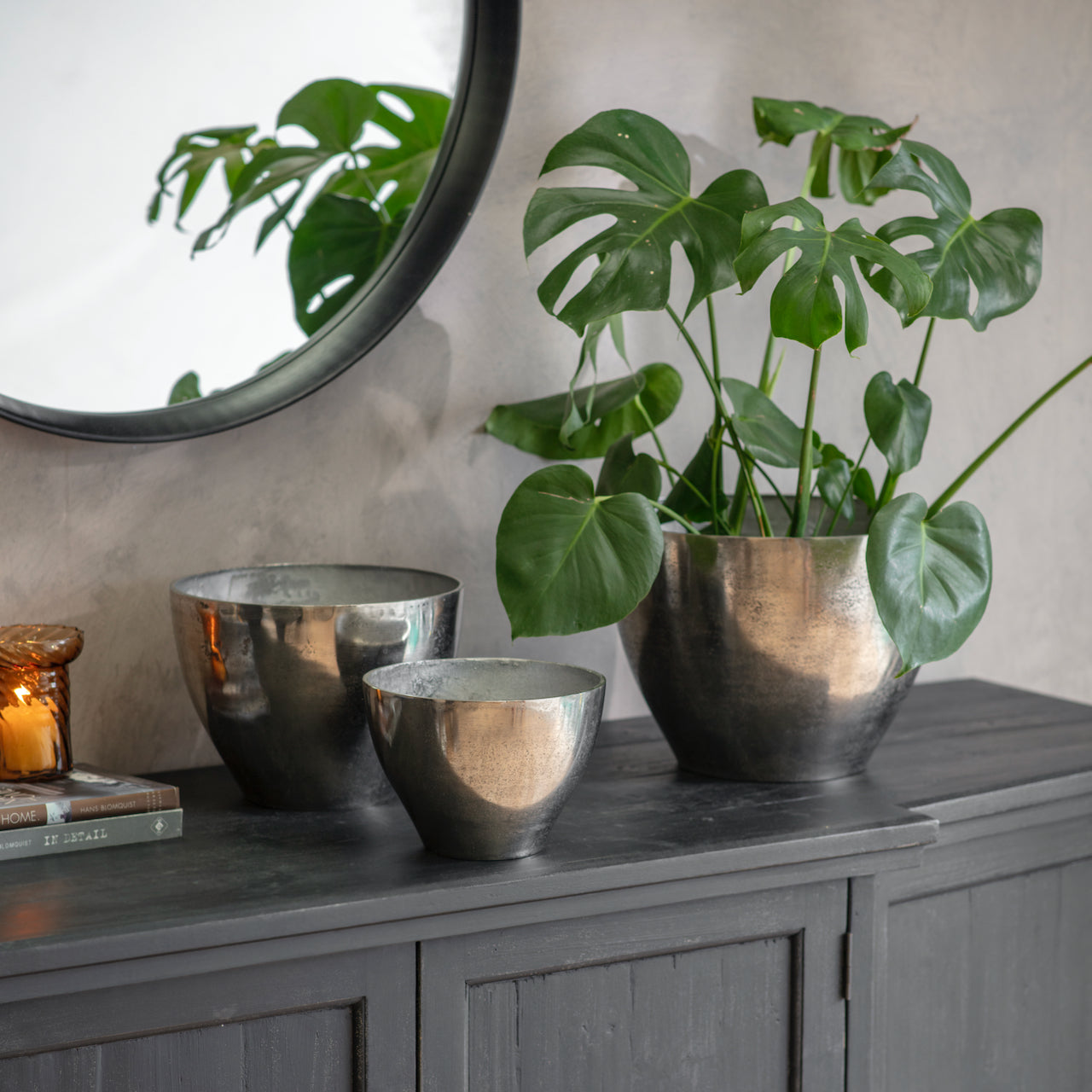 Smithfield Aluminium Set 3 Planters