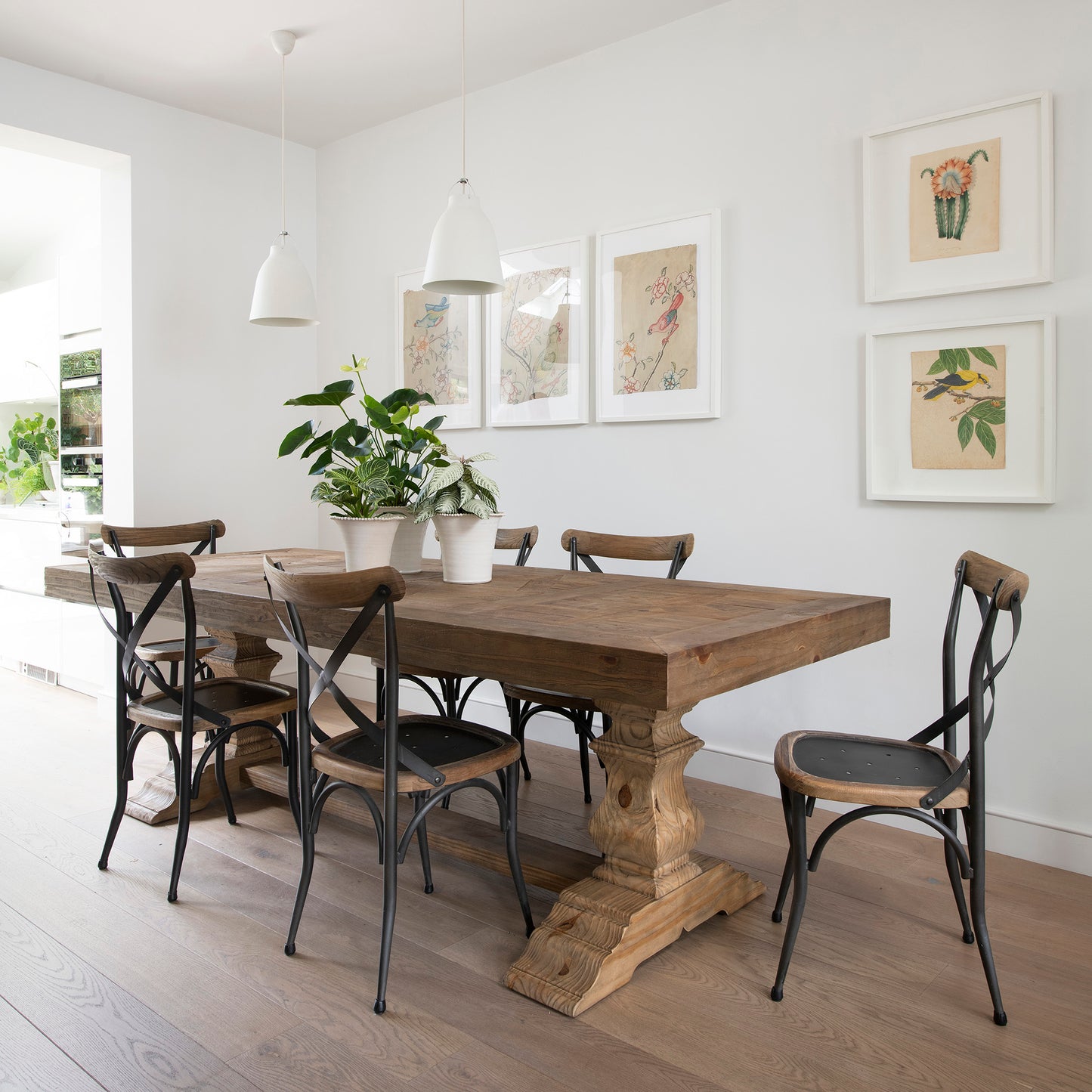 Woodcroft Large Reclaimed Pine Dining Table