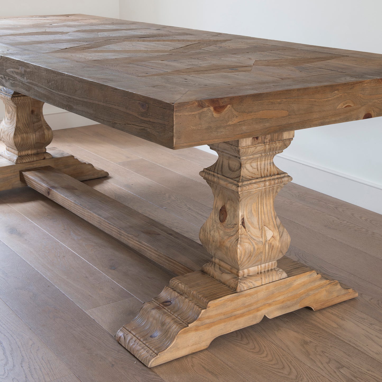 Woodcroft Large Reclaimed Pine Dining Table