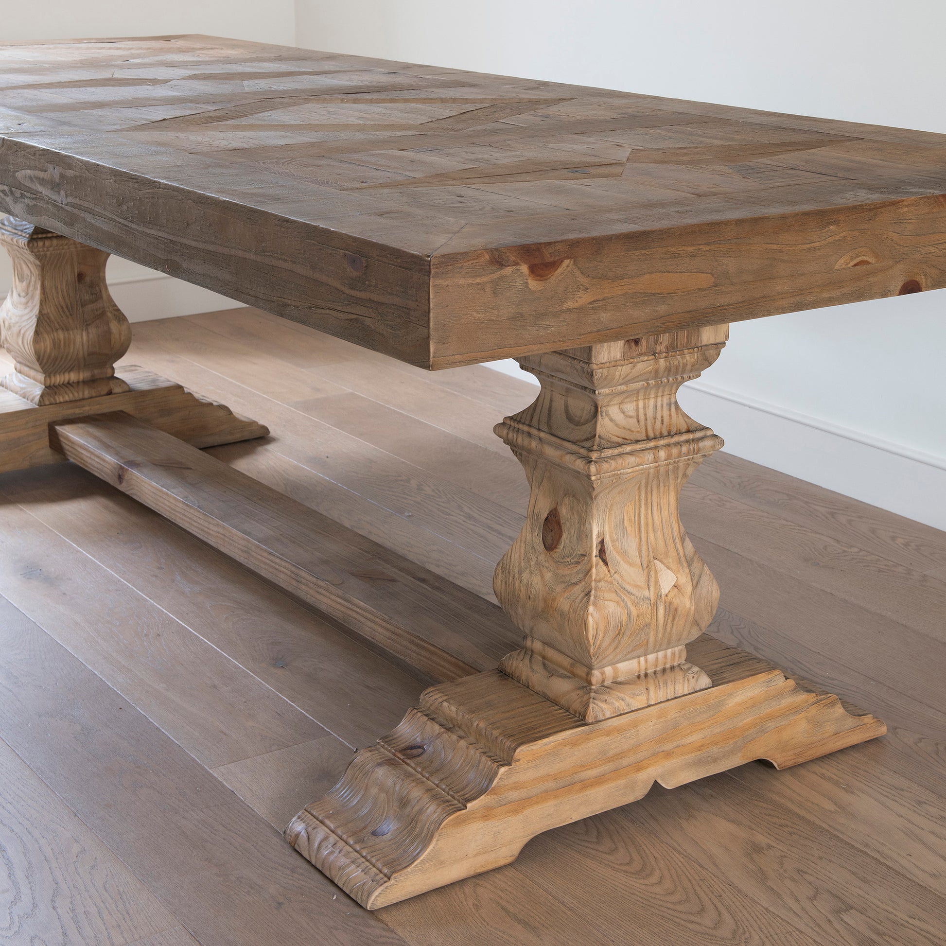 Woodcroft Large Reclaimed Pine Dining Table