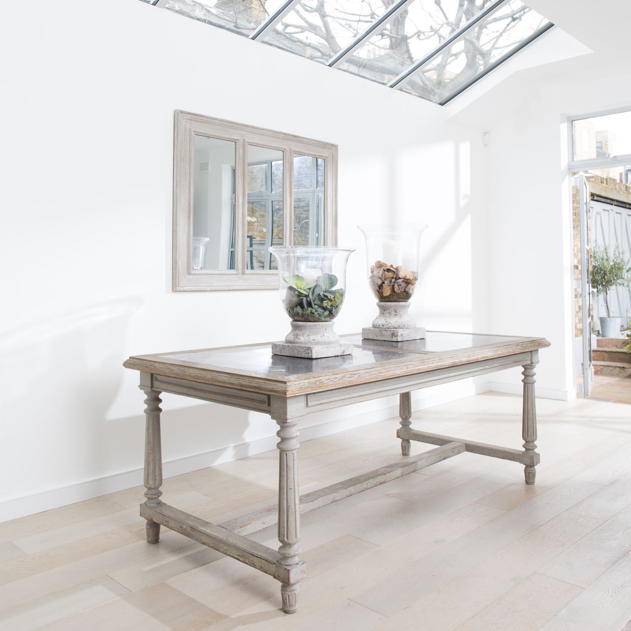 Collinson Stone Inlay Dining Table