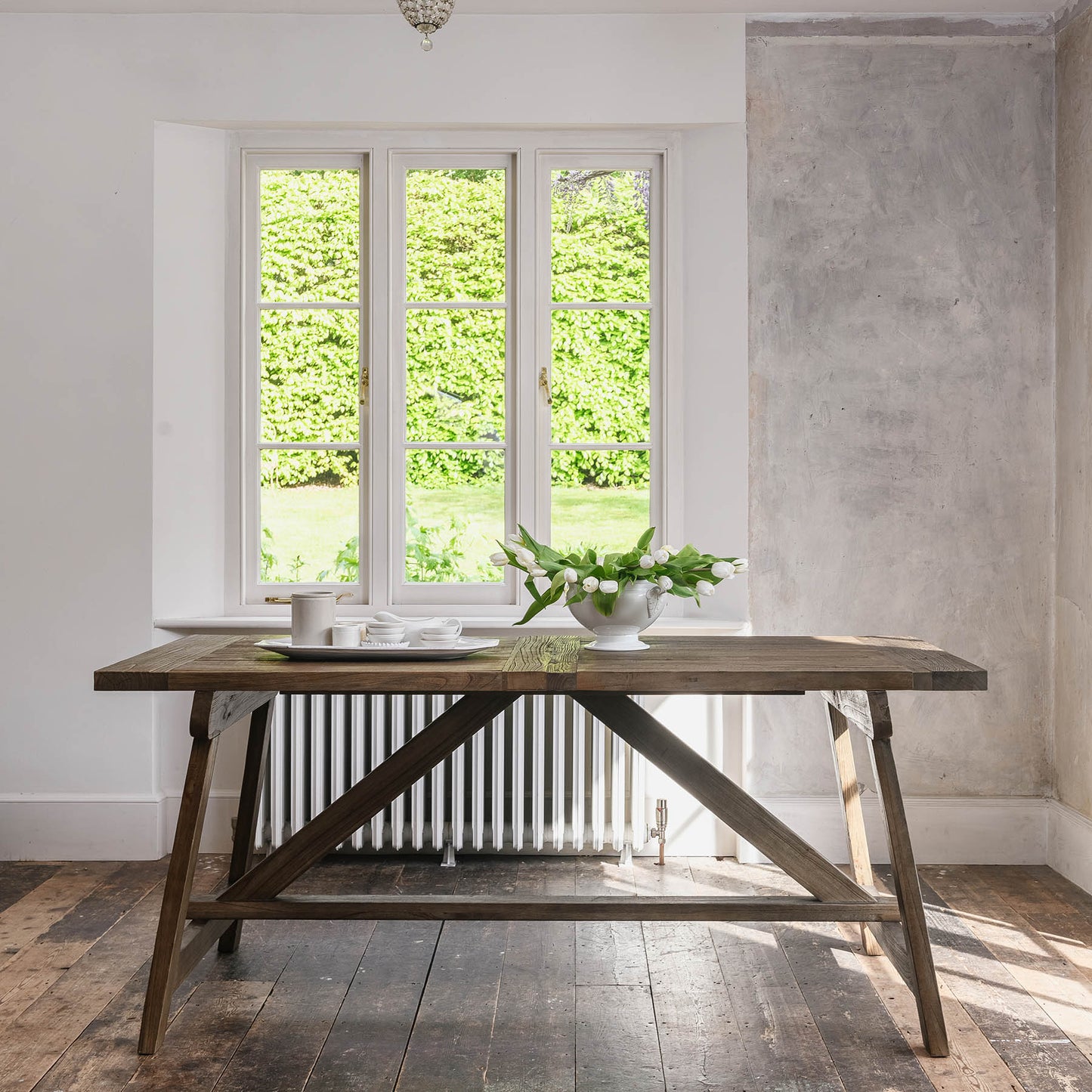 Woodcroft Reclaimed Elm Dining Table