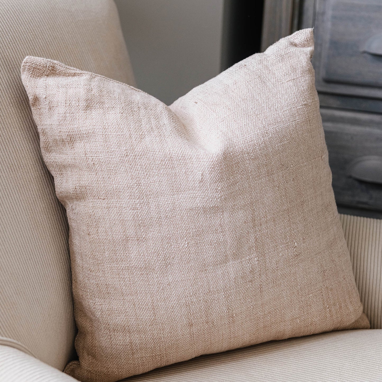 Walden 40cm Natural Linen Cushion
